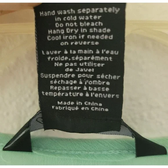 Charlie Paige Womens Turquoise Embroidered One Size Swim Cover Up Tunic Beach - Picture 8 of 11